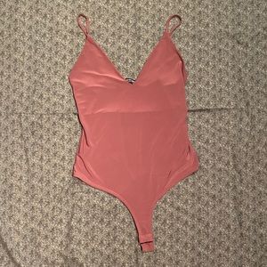 Fashion nova low cut one piece